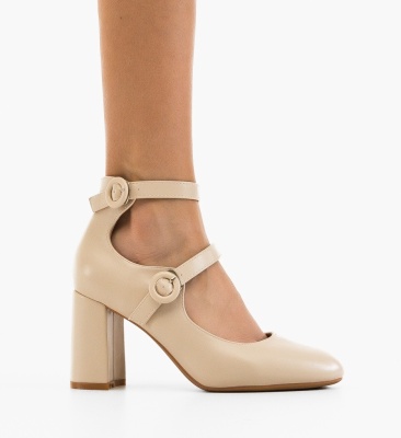 Pantofi dama Rasthe Bej