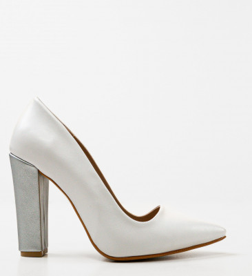 Pantofi dama Sorca Albi