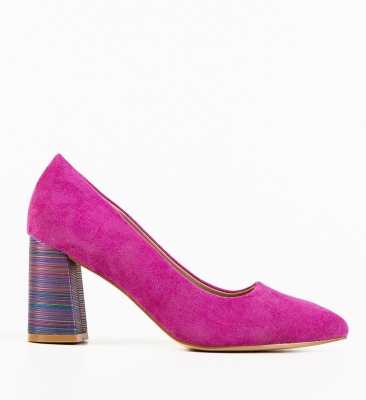 Pantofi Ferne Roz 3