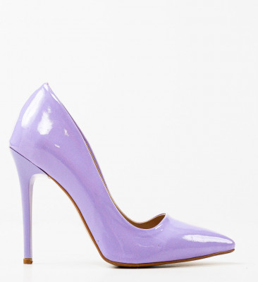 Pantofi Shaggy Mov 4