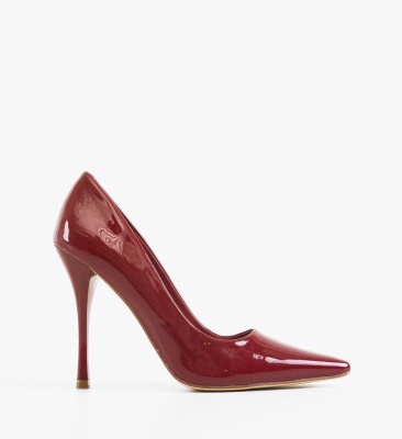Pantofi stiletto dama Jannine Rosii