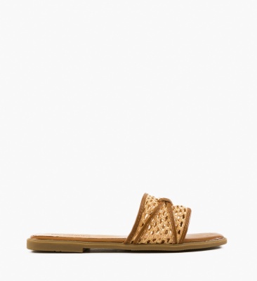 Papuci dama Madiha Camel