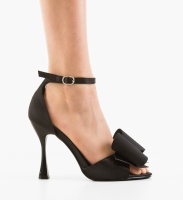 Sandale cu toc Blasco Negre