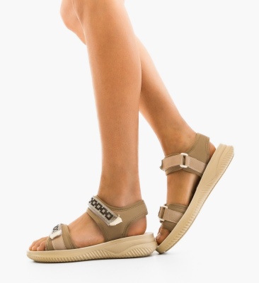 Sandale dama Berhy Khaki