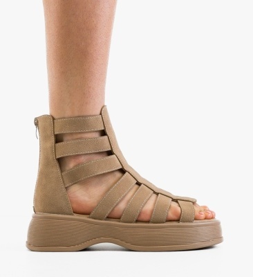Sandale dama Budica Khaki