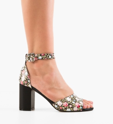 Sandale dama Buket Negre