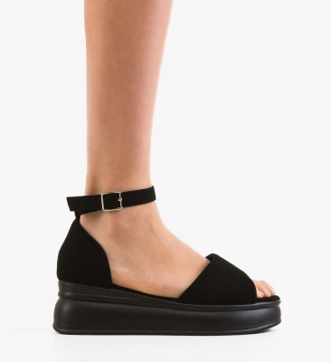 Sandale dama Juste Negre