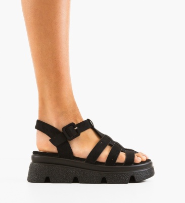 Sandale dama Kleka Negre