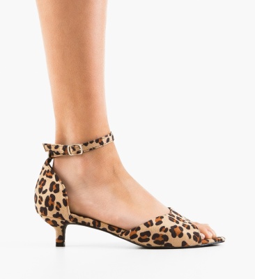 Sandale dama Smith Animal Print