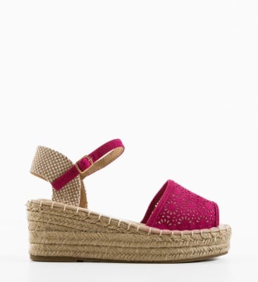 Sandale dama Turan Fuchsia