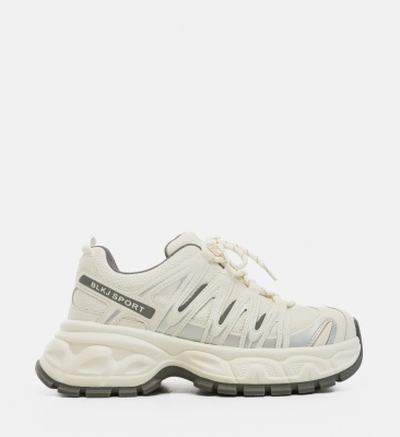 Sneakers dama Lackje Bej
