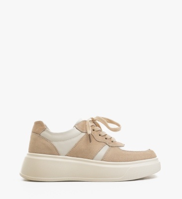 Sneakers Dama Miriam Bej