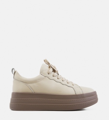Sneakers dama Praka Bej