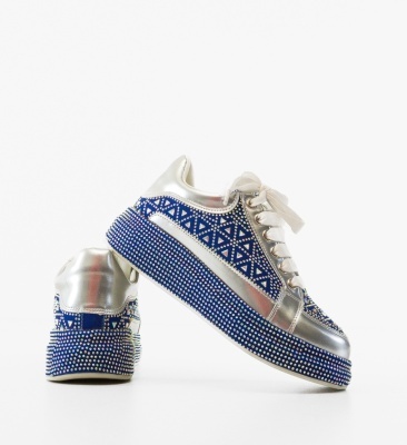 Sneakers dama Trente Albastri
