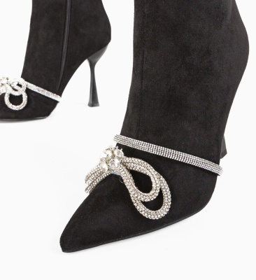 Botine dama Csorba Negre