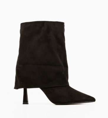 Botine dama Kanel Negre