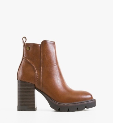 Botine dama Lowri Camel