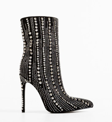 Botine dama Tintime Negre