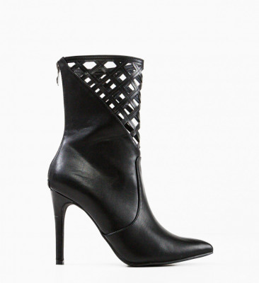 Botine dama Todd Negre