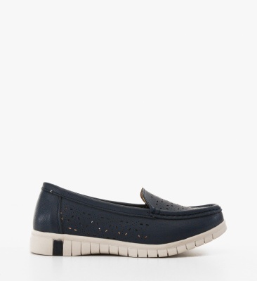 Espadrile dama Skrell Albastri 2