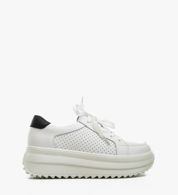 Pantofi Casual Cazmi Albi 3