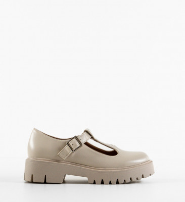 Pantofi casual dama Juan Bej