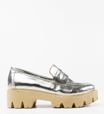 Pantofi Casual dama Kardy Argintii