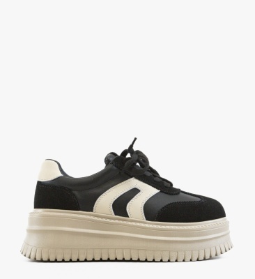 Pantofi casual dama Ozina Negri