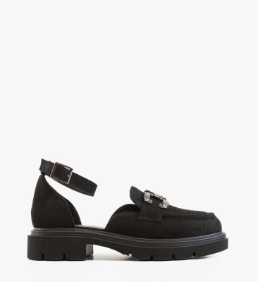 Pantofi casual dama Planar Negri