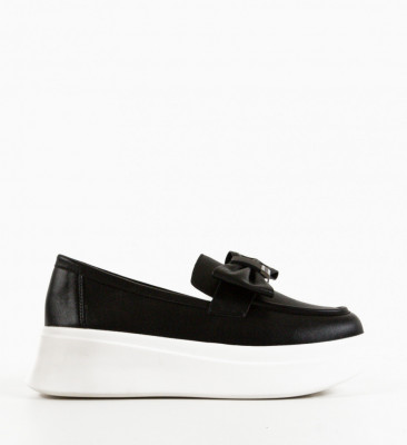 Pantofi casual dama Volga Negri