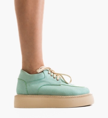 Pantofi Casual Fagen Turcoaz 2