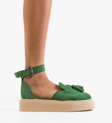Pantofi Casual Kastor Verzi
