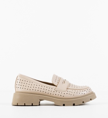Pantofi Casual Krato Bej