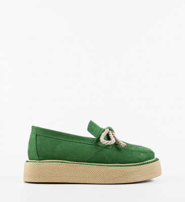 Pantofi Casual Leskus Verzi