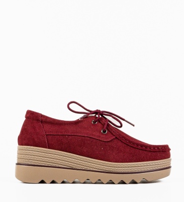 Pantofi Casual Sagrio Grena