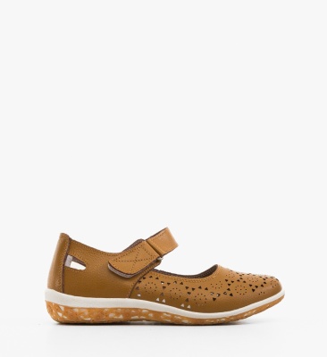 Pantofi Casual Silka Camel