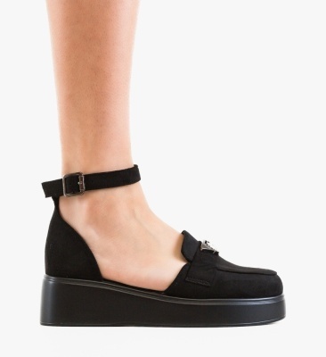 Pantofi casual Terfly Negri 2