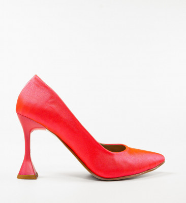 Pantofi cu toc Reaz Fuchsia
