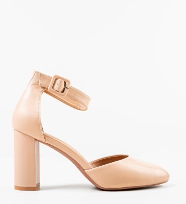 Pantofi dama Haloma Bej