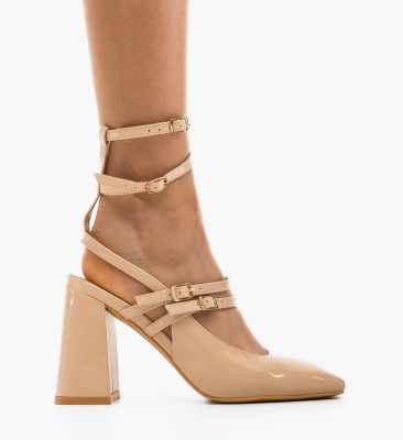 Pantofi dama Jorja Bej