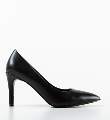 Pantofi dama Rose Negri 2