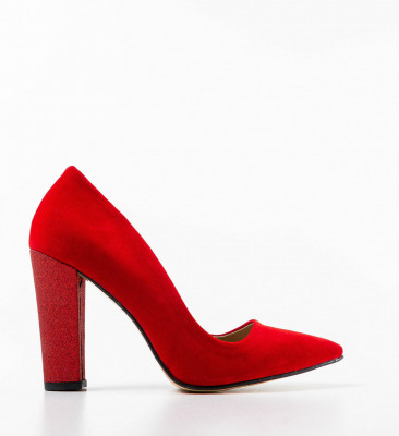 Pantofi Santer Rosii