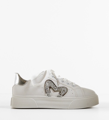 Pantofi Sport Birta Argintii