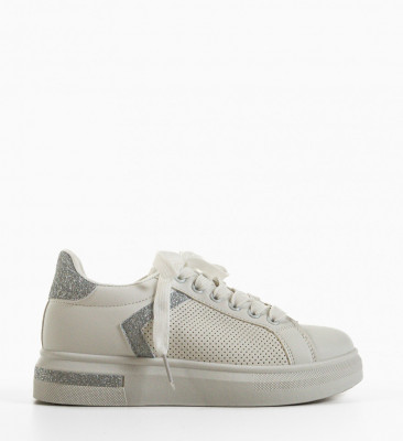 Pantofi Sport Herbie Argintii