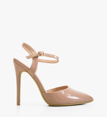 Pantofi stiletto dama Jaximet Nude