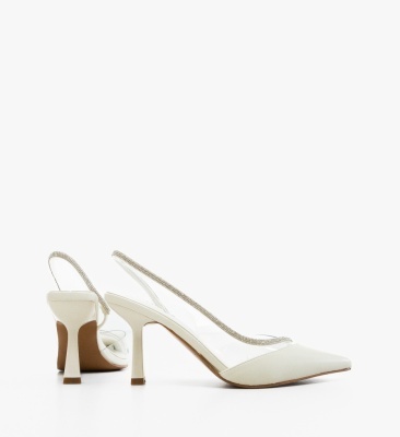 Pantofi stiletto dama Mykono Albi