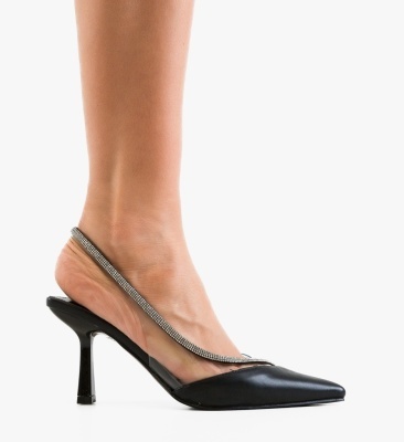 Pantofi stiletto dama Mykono Negri