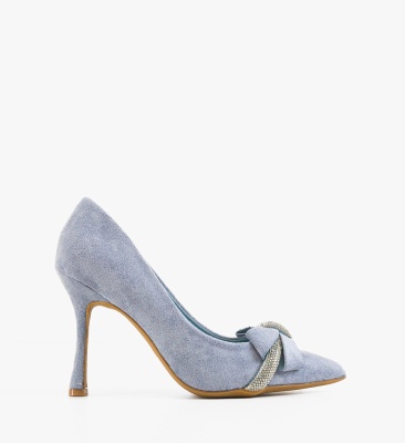 Pantofi stiletto dama Subhaa Albastri