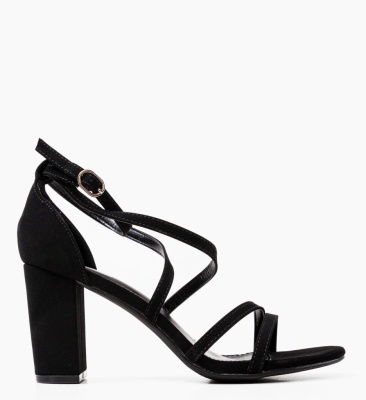 Sandale cu toc Bailey Negre
