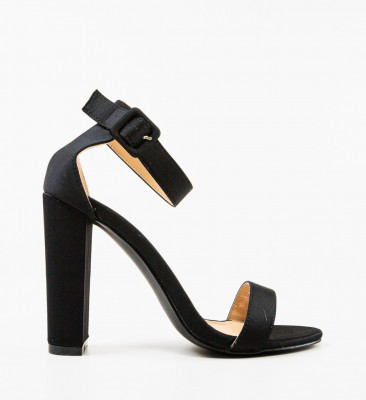 Sandale cu toc Rigmo Negre